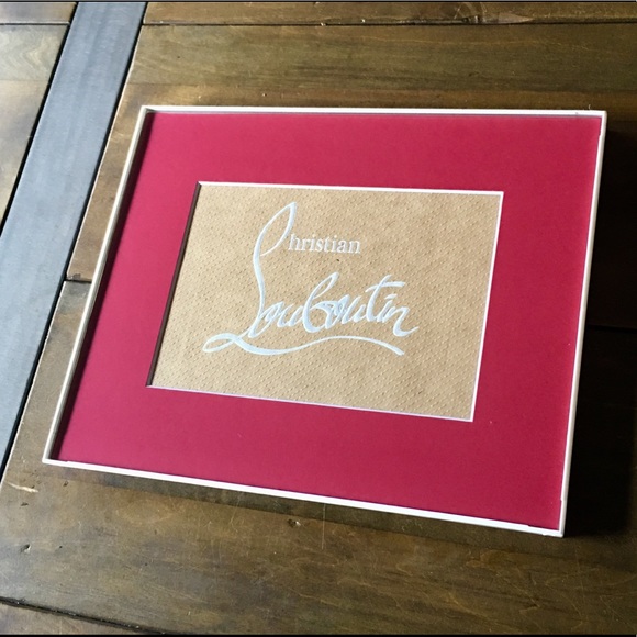 Christian Louboutin Shoes - Authentic Christian Louboutin Bag with free frame